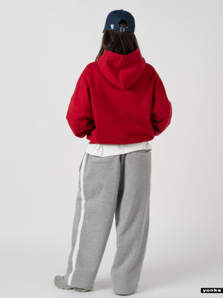 Red Zip Hoodie