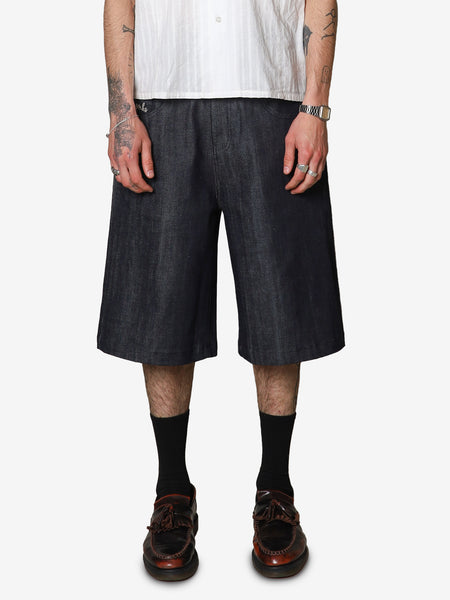 【HI FI FNK】Jerry Raw Denim Bermuda HI FI FNK】Jerry Raw Denim Bermuda