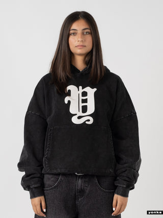 Washed Black Billow Jeans
