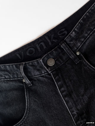 Washed Black Billow Jeans