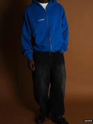 Royal Blue Zip Hoodie