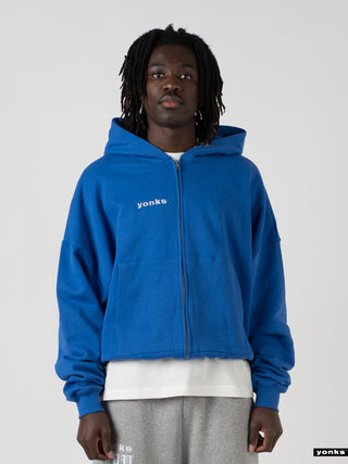 Royal Blue Zip Hoodie